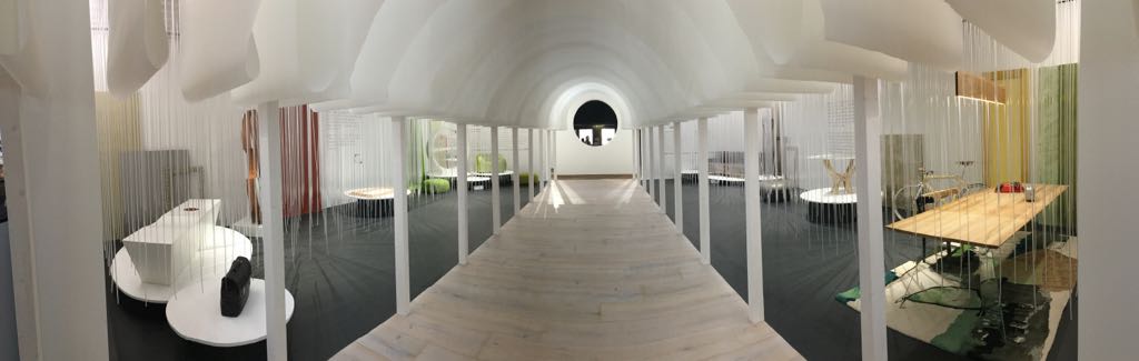 The former church San Carpoforo is one of the locations at the Milan Design Week White in the city-Location San Carpoforo